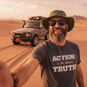 "Action Is the Ultimate Truth" T-Shirt
